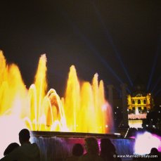 magic fountain light show at fair grounds