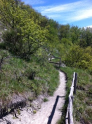 partisan trail from Cerredolo dei Coppi